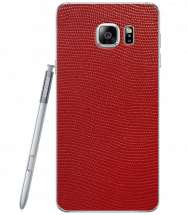Кожаная наклейка Glueskin для Samsung Galaxy Note 5 - Red Stingray: фото 1 из 10
