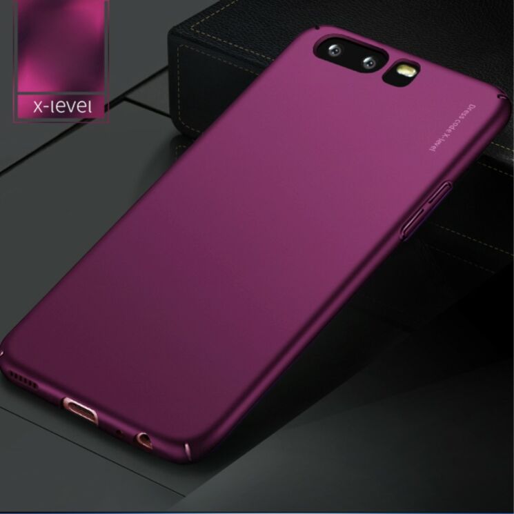 Пластиковий чохол X-LEVEL Slim для Huawei P10 - Violet: фото 1 з 5