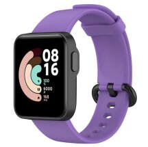 Ремешок Deexe Soft Silicone для Xiaomi Mi Watch Lite - Purple: фото 1 из 3