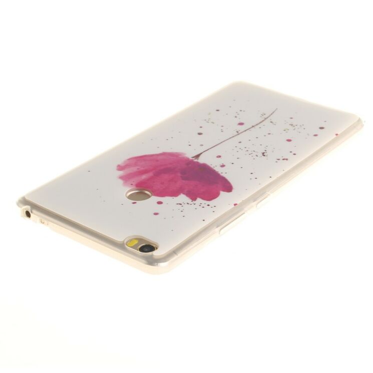 Силіконовий чохол Deexe Life Style для Xiaomi Mi Max - Purple Flower: фото 5 з 6