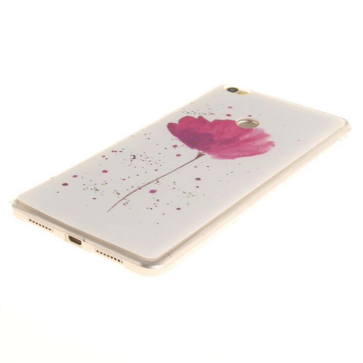Силиконовый чехол Deexe Life Style для Xiaomi Mi Max - Purple Flower: фото 4 из 6