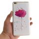 Силіконовий чохол Deexe Life Style для Xiaomi Mi Max - Purple Flower (160212R). Фото 6 з 6