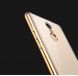 Силиконовый (TPU) чехол Deexe Glossy Border для Xiaomi Redmi Note 3 / Note 3 Pro - Gold (220596F). Фото 5 из 9