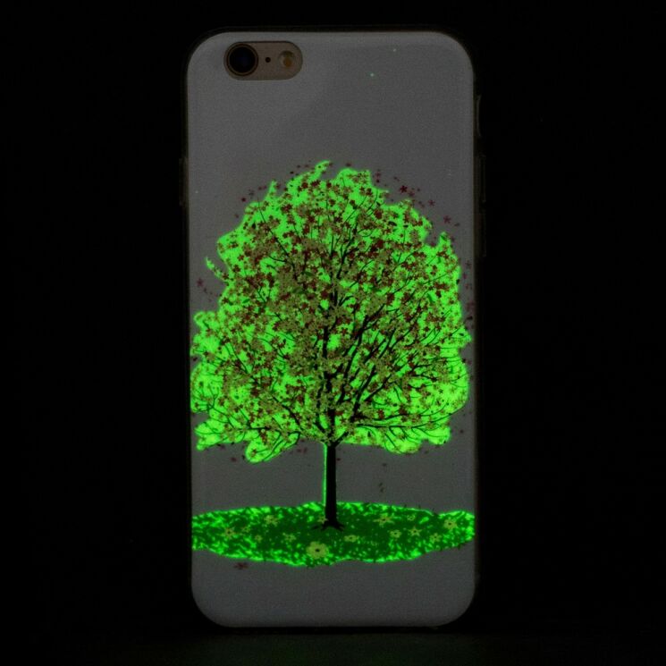 Силіконовий (TPU) чохол Deexe LumiCase для iPhone 6/6s - Colorful Tree: фото 6 з 6