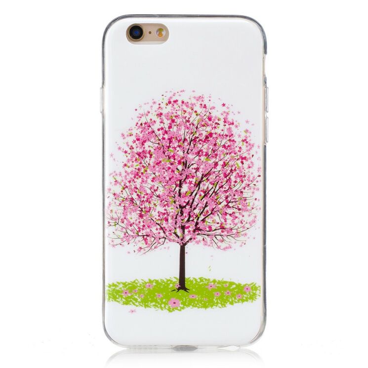 Силіконовий (TPU) чохол Deexe LumiCase для iPhone 6/6s - Colorful Tree: фото 2 з 6