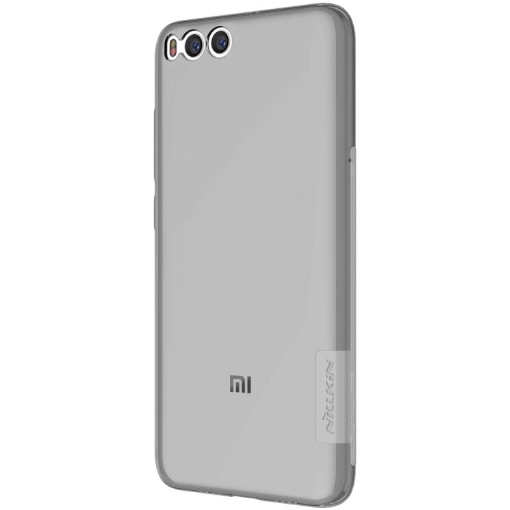 Силіконовий (TPU) чохол NILLKIN Nature для Xiaomi Mi6 - Gray: фото 3 з 13
