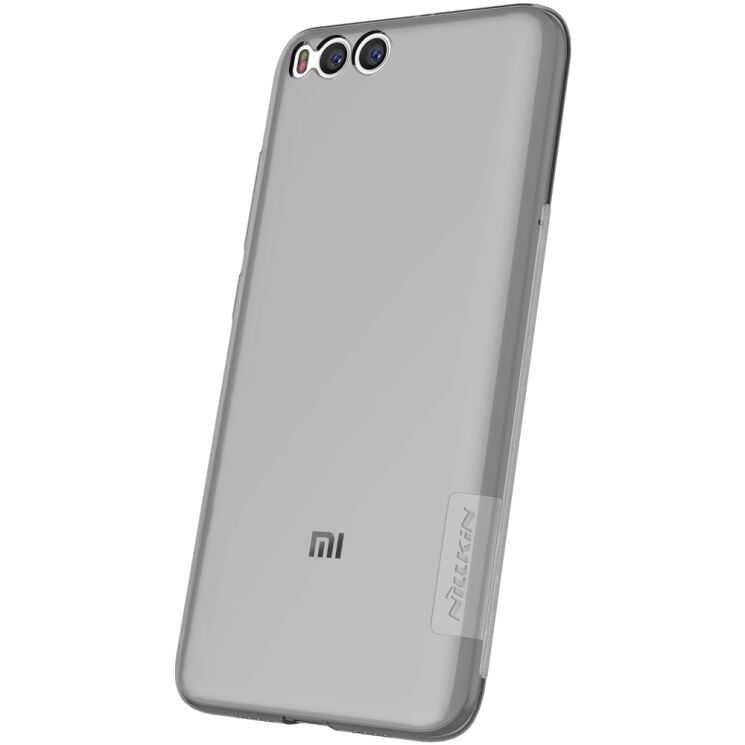 Силіконовий (TPU) чохол NILLKIN Nature для Xiaomi Mi6 - Gray: фото 2 з 13