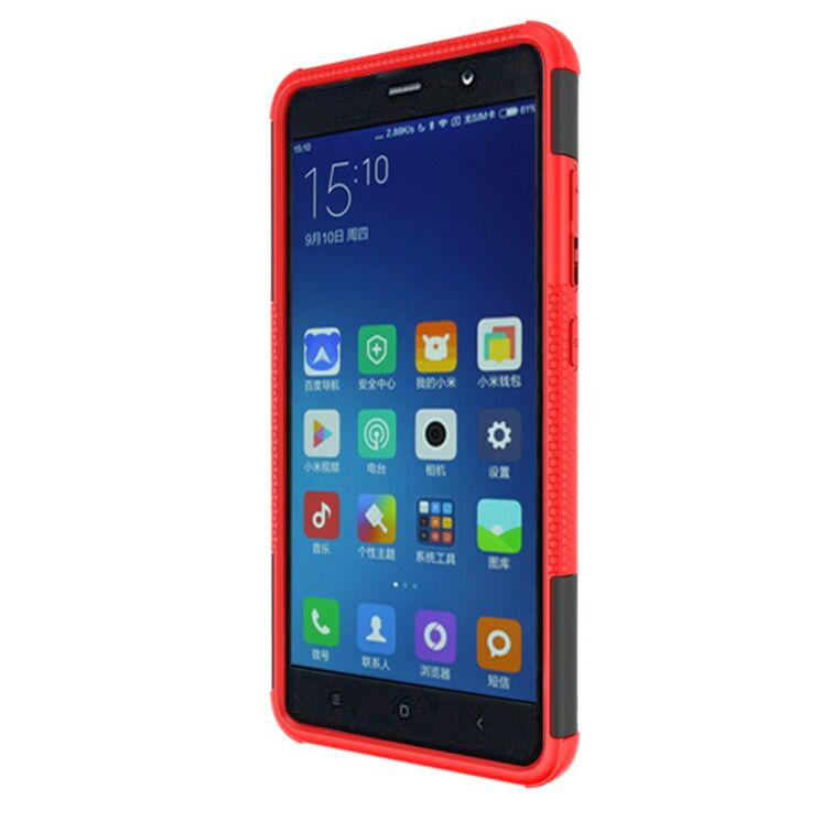 Защитный чехол UniCase Hybrid X для Xiaomi Redmi Note 3 / Note 3 Pro - Red: фото 5 из 8