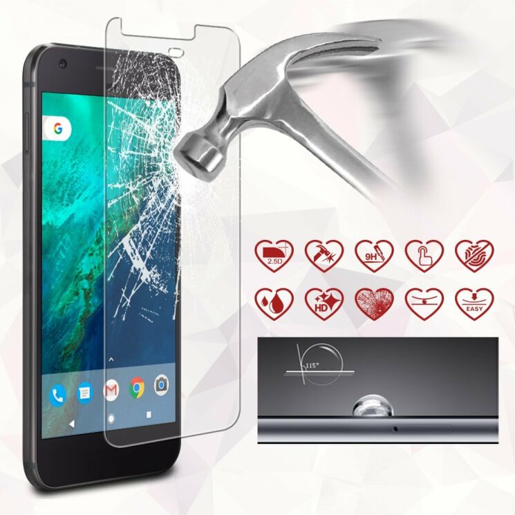 Захисне скло Deexe Crystal Glass для Google Pixel: фото 2 з 4
