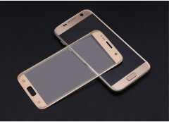 Захисне скло MOFI 3D Curved Edge для Samsung Galaxy S7 (G930) - Gold: фото 1 з 7