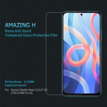 Защитное стекло NILLKIN Amazing H для Xiaomi Poco M4 Pro 5G / Redmi Note 11 (Chinese version): фото 1 из 17