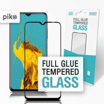 Защитное стекло Piko Full Glue для Xiaomi Poco M3 - Black: фото 1 из 4