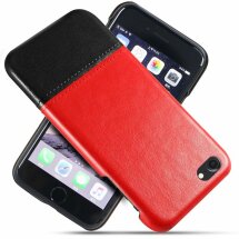 Защитный чехол KSQ Dual Color для Apple iPhone SE 2 / 3 (2020 / 2022) / iPhone 8 / iPhone 7 - Red/Black: фото 1 из 7
