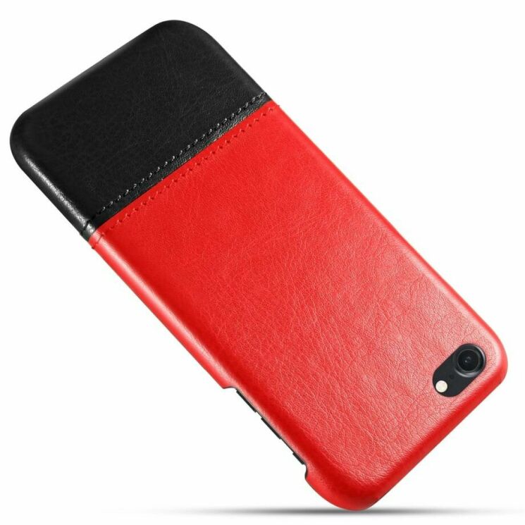 Защитный чехол KSQ Dual Color для Apple iPhone SE 2 / 3 (2020 / 2022) / iPhone 8 / iPhone 7 - Red/Black: фото 2 из 7