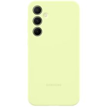 Защитный чехол Silicone Case для Samsung Galaxy A55 (A556) (EF-PA556TMEGWW) - Light Green: фото 1 из 5