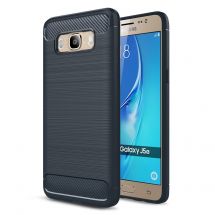 Захисний чохол UniCase Carbon для Samsung Galaxy J5 2016 (J510) - Dark Blue: фото 1 з 6