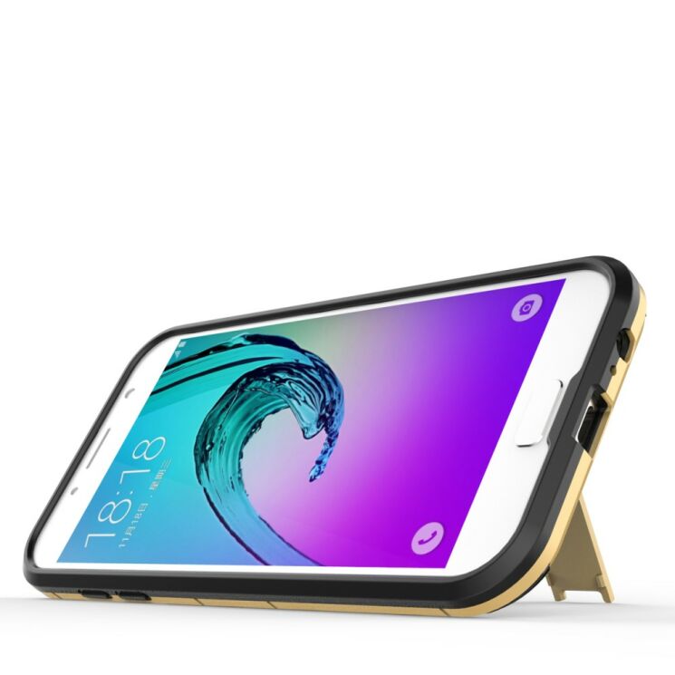 Защитный чехол UniCase Hybrid для Samsung Galaxy A7 2017 (A720) - Gold: фото 6 из 7