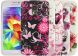 Силиконовая накладка Deexe Flower Pattern для Samsung S5 mini (G800) - Flower Pattern (SM5-8705HH). Фото 5 из 5
