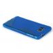 Силиконовая накладка Deexe S Line для Samsung Galaxy Alpha (G850) - Blue (SA-8308L). Фото 3 из 4