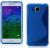 Силиконовая накладка Deexe S Line для Samsung Galaxy Alpha (G850) - Blue: фото 1 з 4