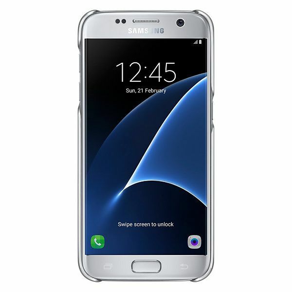 Накладка Clear Cover для Samsung Galaxy S7 (G930) EF-QG930CSEGRU - Silver: фото 3 из 6