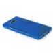 Силиконовая накладка Deexe S Line для Samsung Galaxy Alpha (G850) - Blue (SA-8308L). Фото 2 з 4