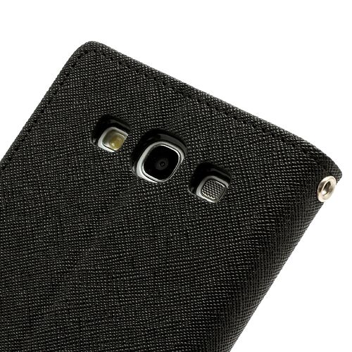 Чехол Mercury Fancy Diary для Samsung Galaxy S3 (i9300) - Black: фото 7 из 10