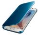 Чехол Clear View Cover для Samsung Galaxy S6 (G920) EF-ZG920 - Blue: фото 1 из 9