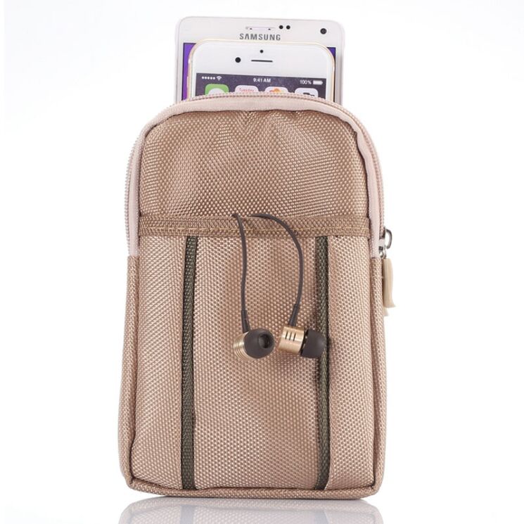 Универсальная сумка для смартфонов UniCase Huxtone Bag - Khaki: фото 1 из 8
