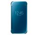 Чехол Clear View Cover для Samsung Galaxy S6 (G920) EF-ZG920 - Blue (S6-2435L). Фото 2 из 9