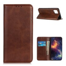 Чохол-книжка Deexe Wallet Case для Samsung Galaxy A12 (A125) / A12 Nacho (A127) / M12 (M127) - Coffee: фото 1 з 10