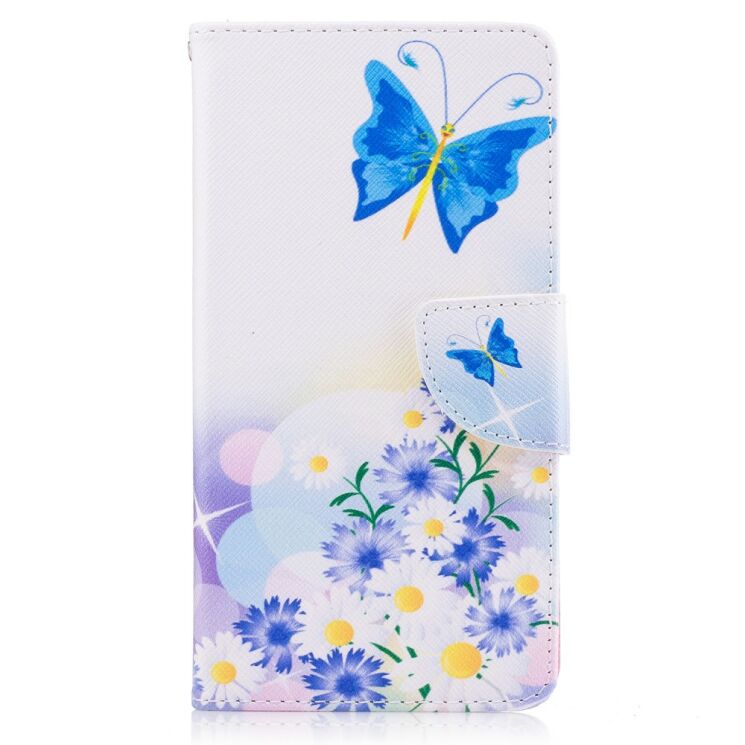 Чехол-книжка UniCase Color Wallet для Nokia 5 - Blue Butterfly: фото 2 из 8