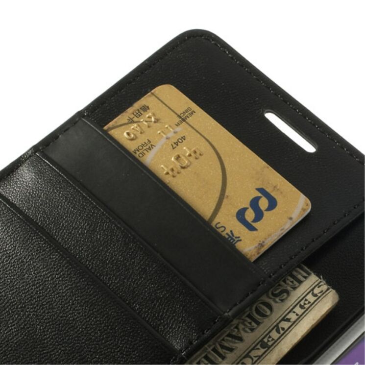 Чехол Mercury Sonata Diary для Samsung Galaxy S5 (G900) - Black: фото 9 из 11