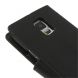 Чехол Mercury Sonata Diary для Samsung Galaxy S5 (G900) - Black (GS5-9659B). Фото 7 из 11