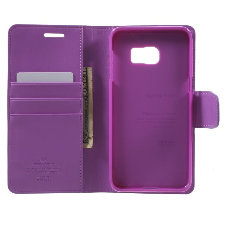 Чехол MERCURY Sonata Diary для Samsung Galaxy S6 edge+ (G928) - Violet: фото 4 из 9