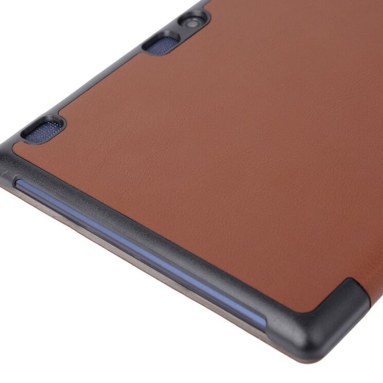 Чехол UniCase Slim для Lenovo Tab 3 X70F Business - Brown: фото 8 из 8