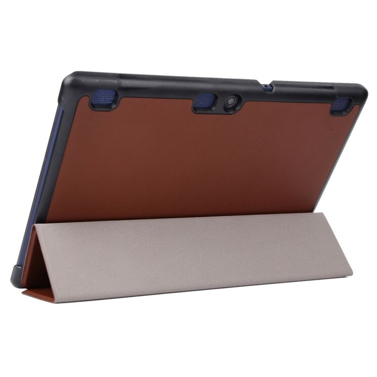 Чехол UniCase Slim для Lenovo Tab 3 X70F Business - Brown: фото 5 из 8