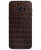 Кожаная наклейка Glueskin для Samsung Galaxy S7 - Dark Brown Croco: фото 1 из 10