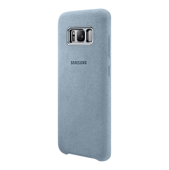 Кожаный чехол Alcantara Cover для Samsung Galaxy S8 (G950) EF-XG950ASEGRU - Mint: фото 3 з 3