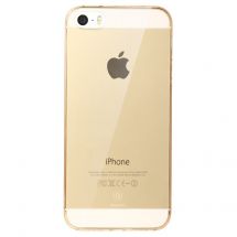 Пластиковый чехол BASEUS Sky Series для iPhone 5/5s/SE - Gold: фото 1 из 8