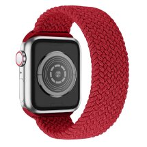 Ремешок Deexe Nylon Knitting для Apple Watch 38 / 40 / SE 40 / 41 mm - Red: фото 1 из 6