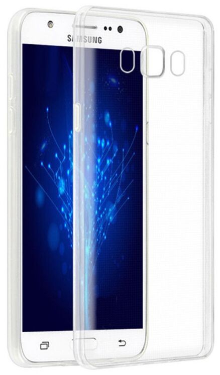 Силиконовая накладка Deexe UltraThin для Samsung Galaxy J5 2016 (J510): фото 1 из 6