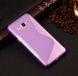 Силіконовий чохол Deexe S Line для Samsung Galaxy J3 2016 (J320) - Purple (292412V). Фото 1 з 2