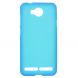 Силиконовый чехол Deexe Soft Case для Huawei Y3 II - Blue (136102L). Фото 1 из 5