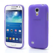 Силиконовый чехол Deexe Soft Case для Samsung Galaxy S4 mini (i9190) - Violet: фото 1 из 5