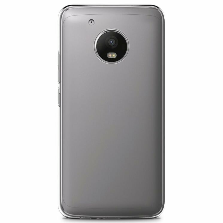 Силіконовий (TPU) чохол Deexe Clear Cover для Motorola Moto G5 Plus: фото 4 з 4