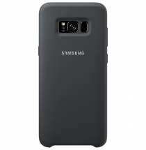Силиконовый (TPU) чехол Silicone Cover для Samsung Galaxy S8 Plus (G955) EF-PG955TSEGRU - Dark Gray: фото 1 из 4