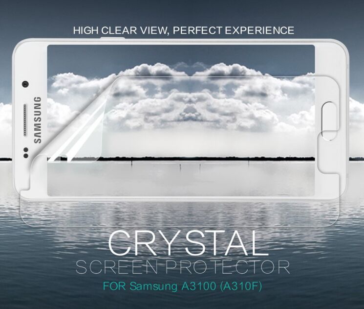 Защитная пленка NILLKIN Crystal для Samsung Galaxy A3 (2016): фото 1 из 6