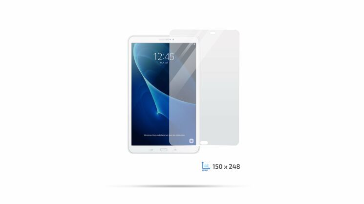 Захисне скло 2Е Clear Glass для Samsung Galaxy Tab A 10.1 (T580/T585): фото 2 з 5
