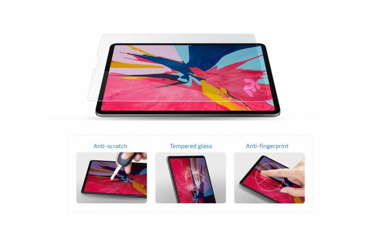 Захисне скло 2Е Clear Glass для Samsung Galaxy Tab A 10.1 (T580/T585): фото 3 з 5